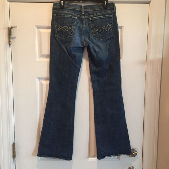 Citizens of Humanity Low Waist Flare Leg Jeans - Picture 3 of 8